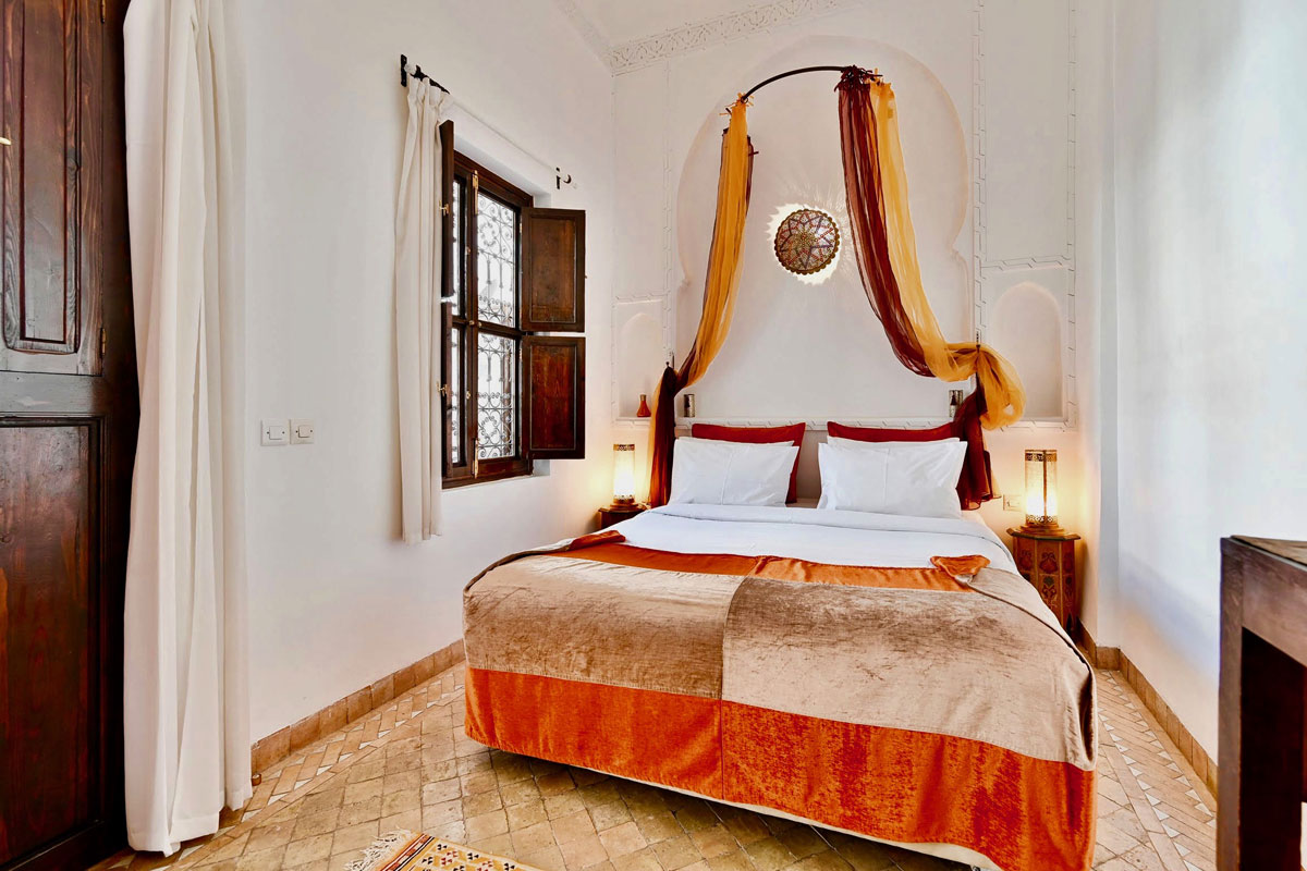 Riad Aya - Marrakech - Maroc - Chambre standard - Muscade