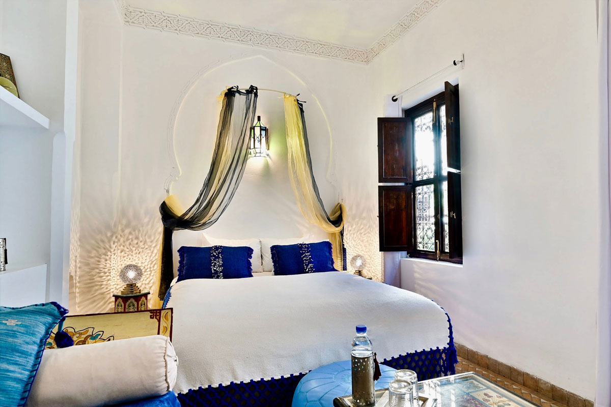 Riad Aya - Marrakech - Maroc - Chambre supérieure - Anis