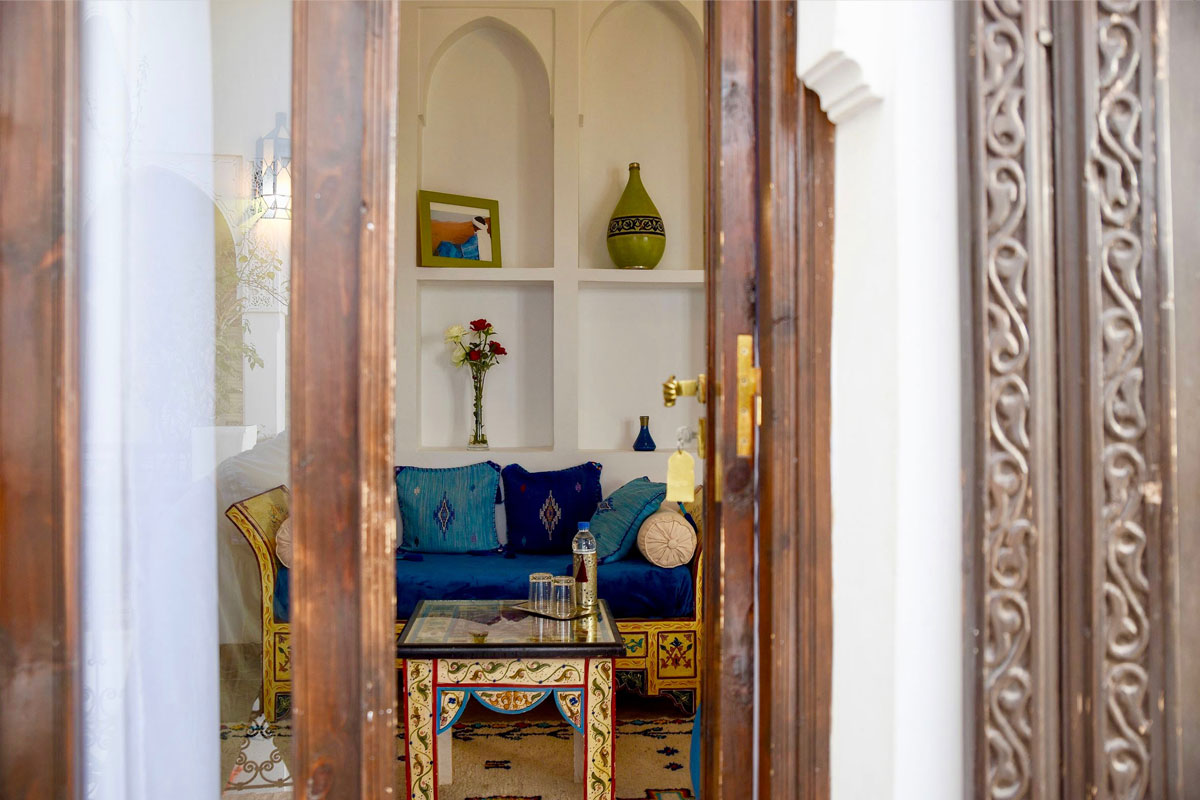 Riad Aya - Marrakech - Maroc - Chambre supérieure - Anis