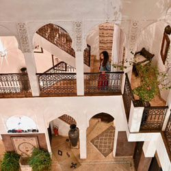 Riad Aya - Marrakech - Maroc - Escalier