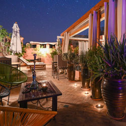 Riad Aya - Marrakech - Maroc - Terrasse