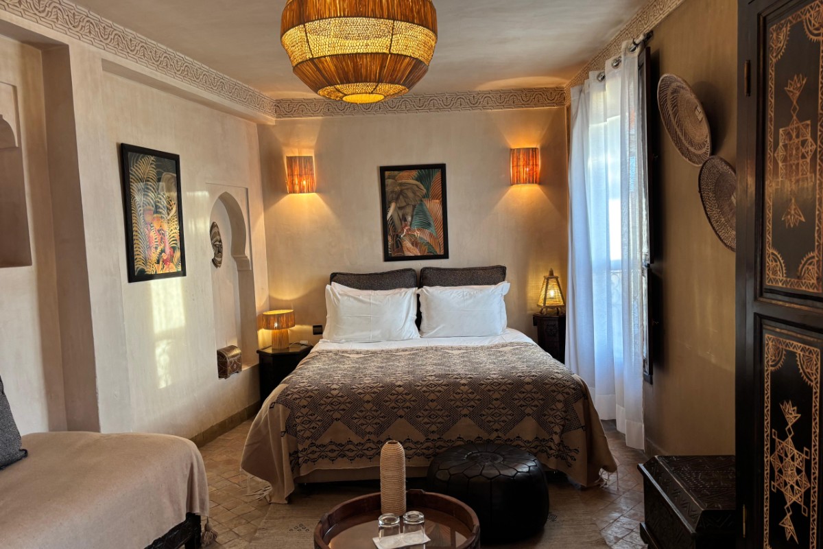 Riad Aya - Marrakech - Maroc - Chambre supérieure - Cannelle