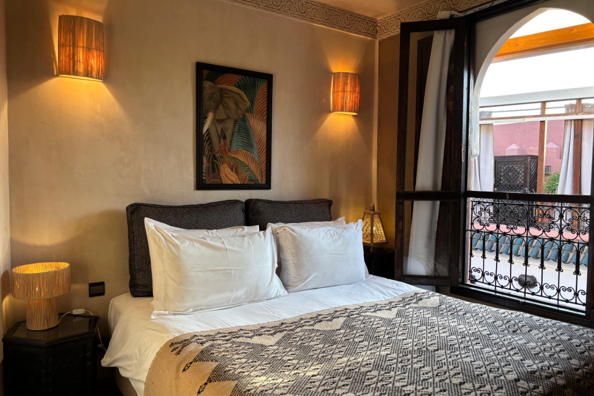 Riad Aya - Marrakech - Maroc - Chambre supérieure - Cannelle