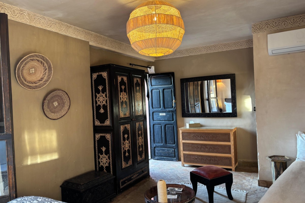 Riad Aya - Marrakech - Maroc - Chambre supérieure - Cannelle