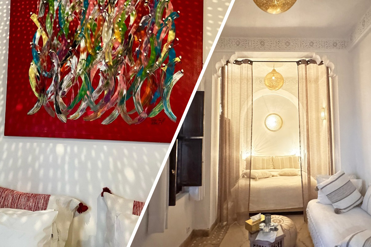 familiale_entete Riad Aya - Marrakech - Maroc - Chambre familiale - suite