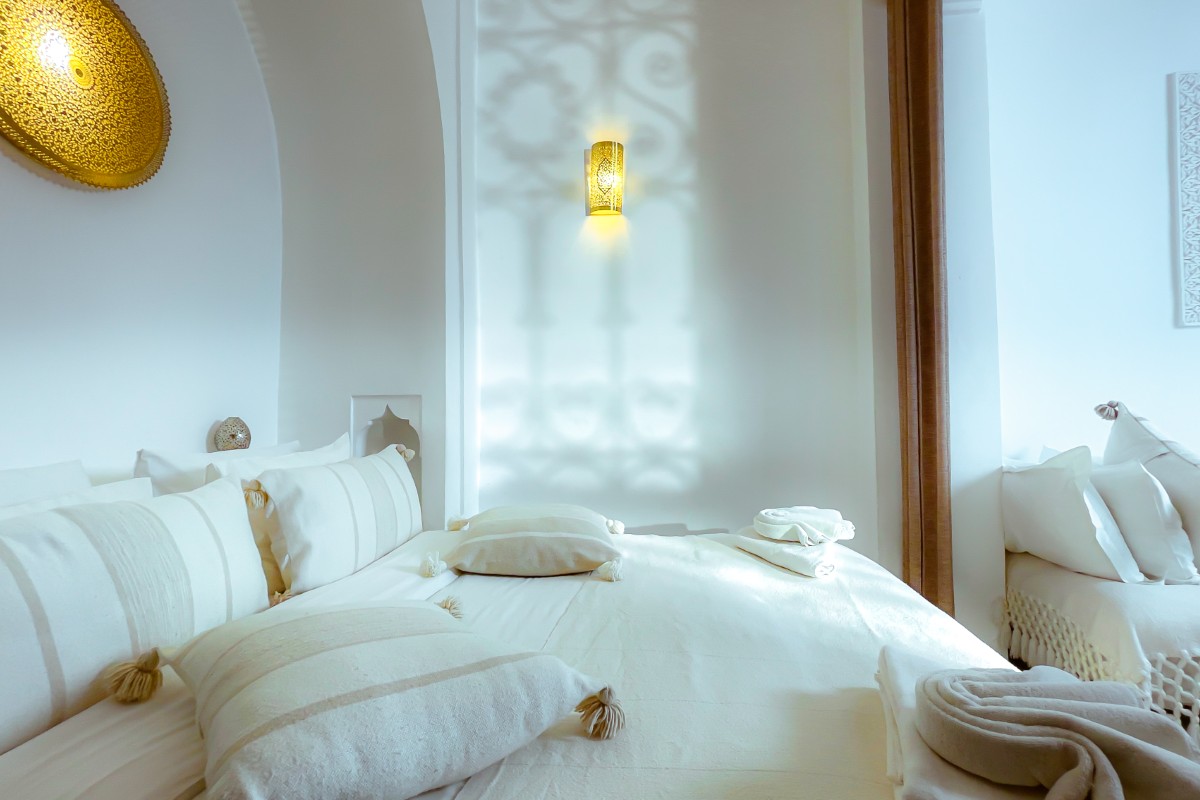 Riad Aya - Marrakech - Maroc - Chambre supérieure - Jasmin Riad Aya - Marrakech - Maroc - Chambre supérieure - Jasmin