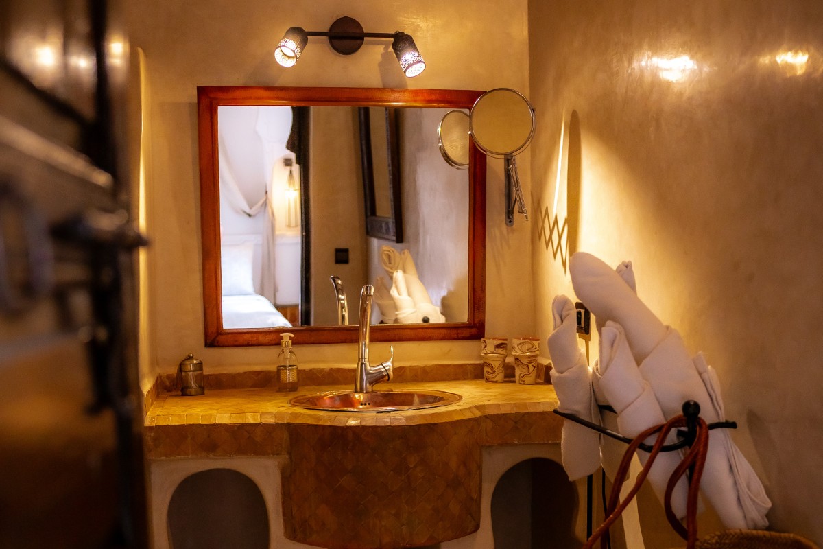 Chambres-Riad-Aya-MaRiad Aya - Marrakech - Maroc - Chambre familiale - Riad Aya - Marrakech - Maroc - Chambre familiale - Muscade