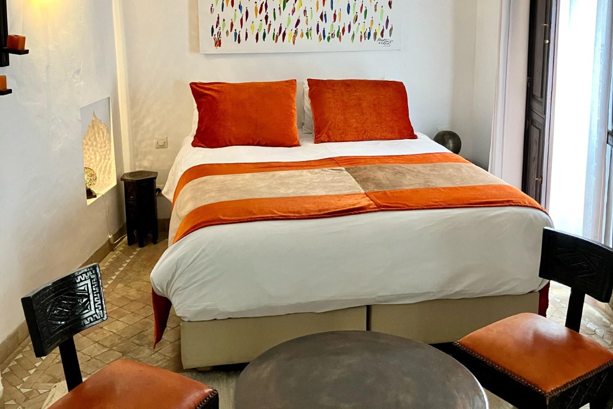 Riad Aya - Marrakech - Maroc - Chambre supérieure - Safran
