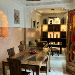 Riad Aya - Marrakech - Maroc - Table